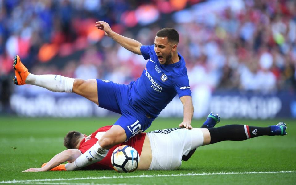 Phil Jones was shown a yellow card despite denying a clear goalscoring opportunity  - Chelsea FC