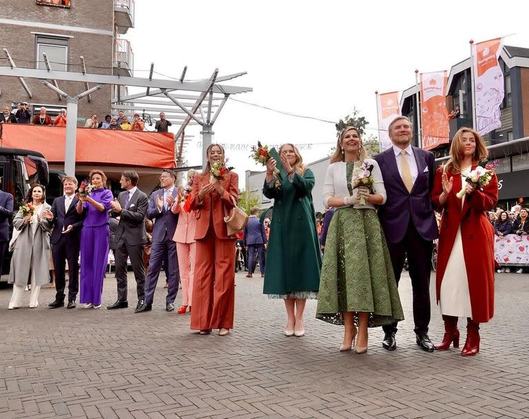 La reina Máxima junto a su familia en el Día del rey en los Países Bajos (Foto: Instagram/@koninklijkhuis)