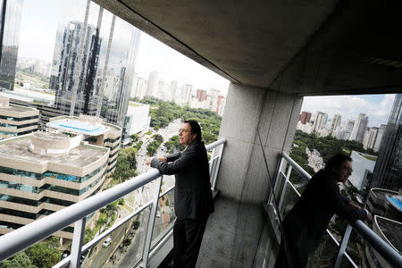 Wilson Ferreira Jr, Eletrobras' Chief Executive Officer, poses after an interview with Reuters in Sao Paulo, Brazil, January 31, 2018. REUTERS/Nacho Doce