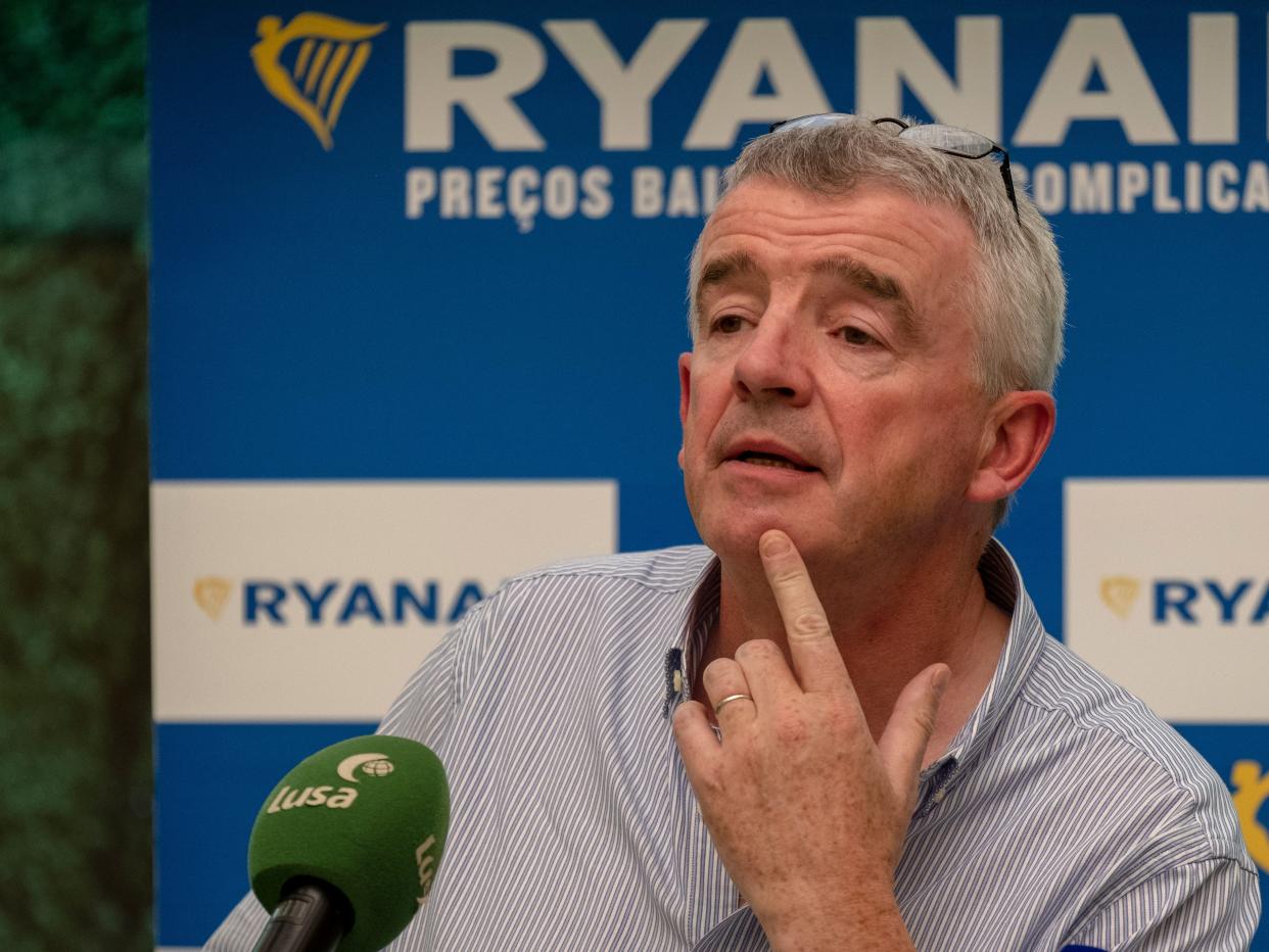 Ryanair CEO Michael O'Leary.