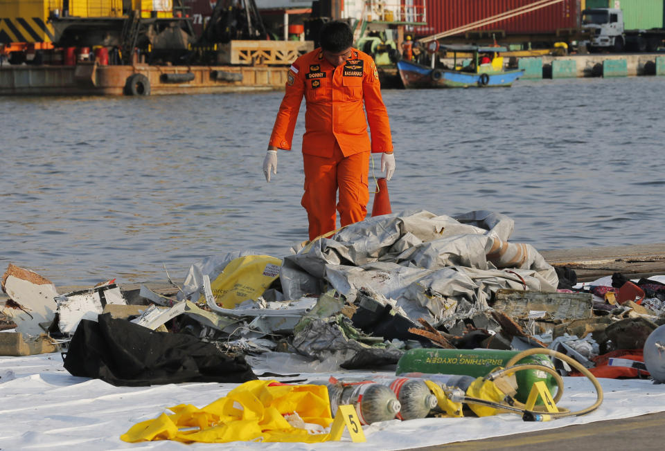 Lion Air passenger flight carrying 189 people crashes into sea in Indonesia