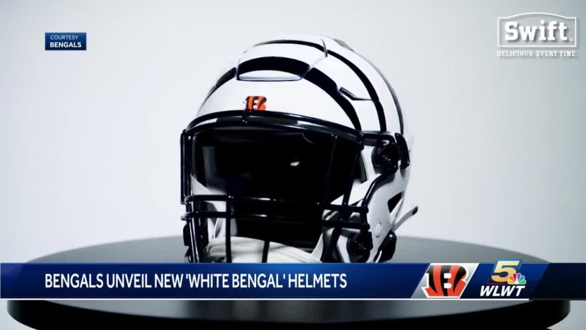 Bengals unveil new 'White Bengal' helmets