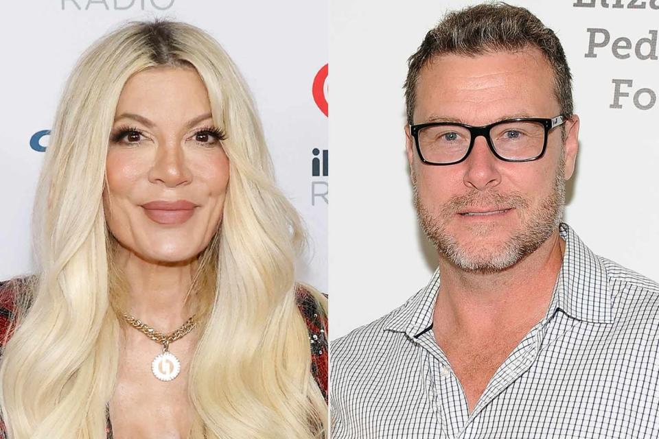 <p>Taylor Hill/WireImage, Angela Weiss/Getty</p> Tori Spelling, Dean McDermott