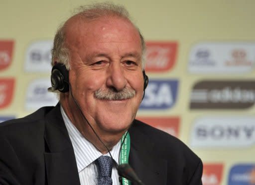 El seleccionador de fútbol español, Vicente del Bosque, aseguró que su prioridad para 2013 será lograr un billete para el Mundial de Brasil-2014, en una entrevista que publica este lunes el diario deportivo AS. (AFP | yasuyoshichiba)