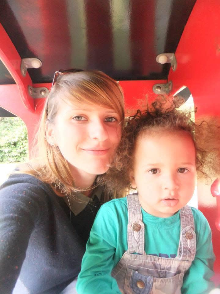 Alex Malcolm, who died in hospital, pictured with his mother Liliya Breha ()