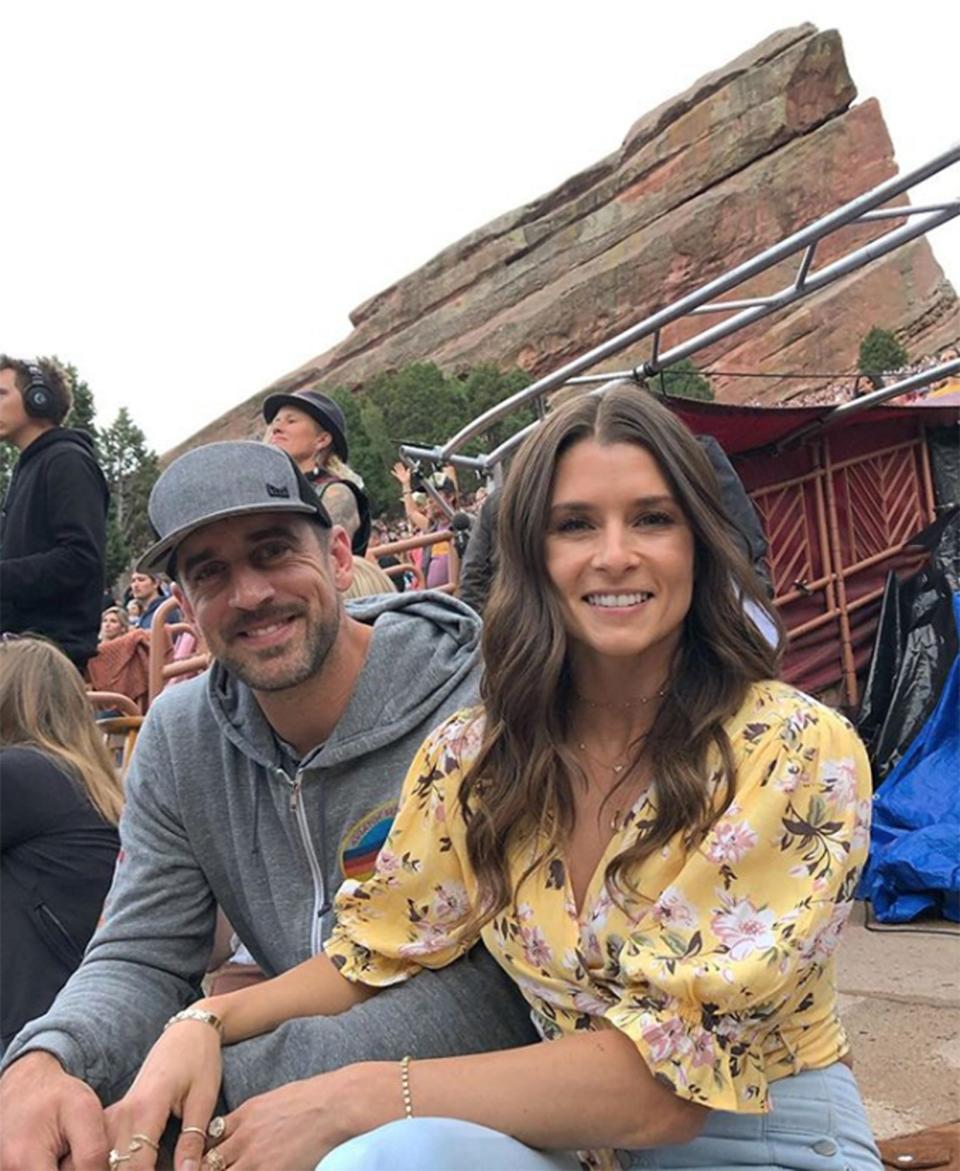 Aaron Rodgers & Danica Patrick