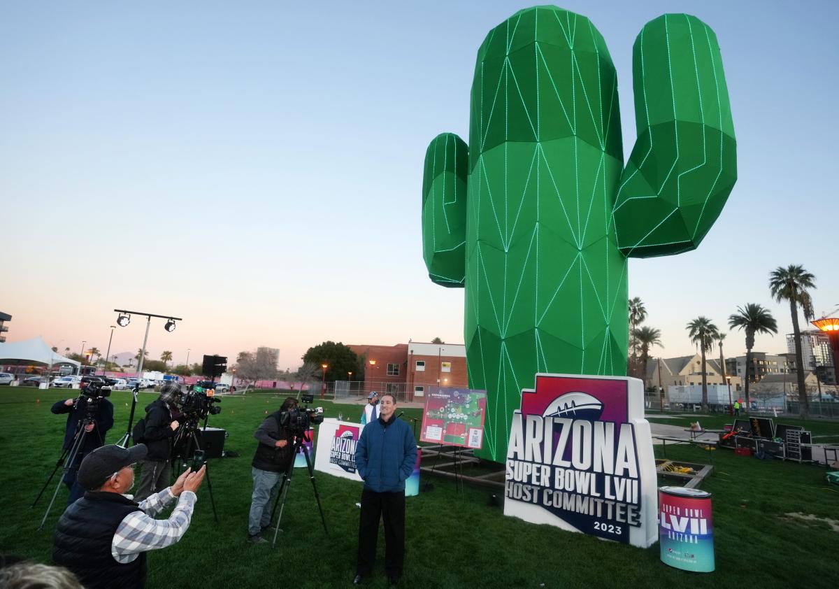 Super Bowl LVII: Margaret T. Hance Park gets ready for the Super