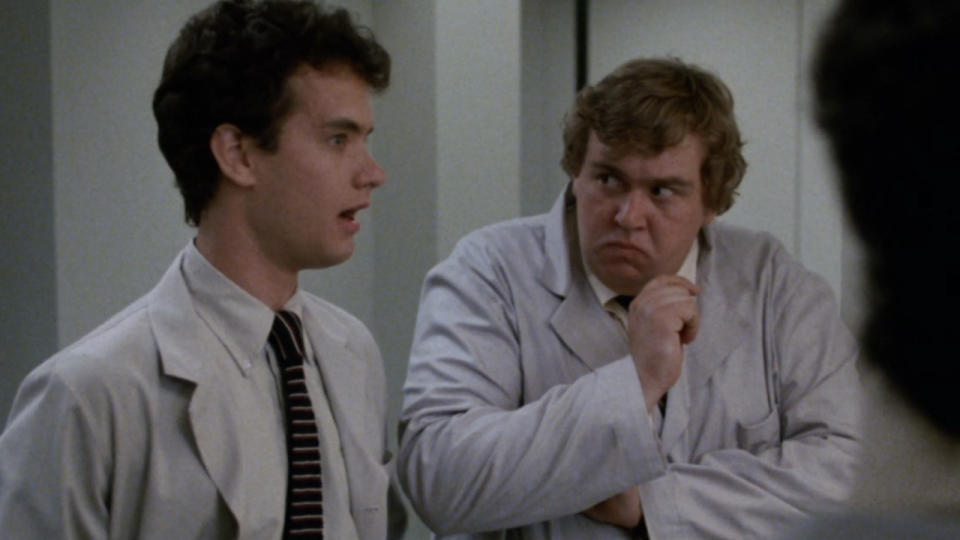 Tom Hanks and John Candy in Splash