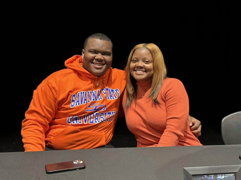 Timothy Randolph of Jenkins will play football at Savannah State.