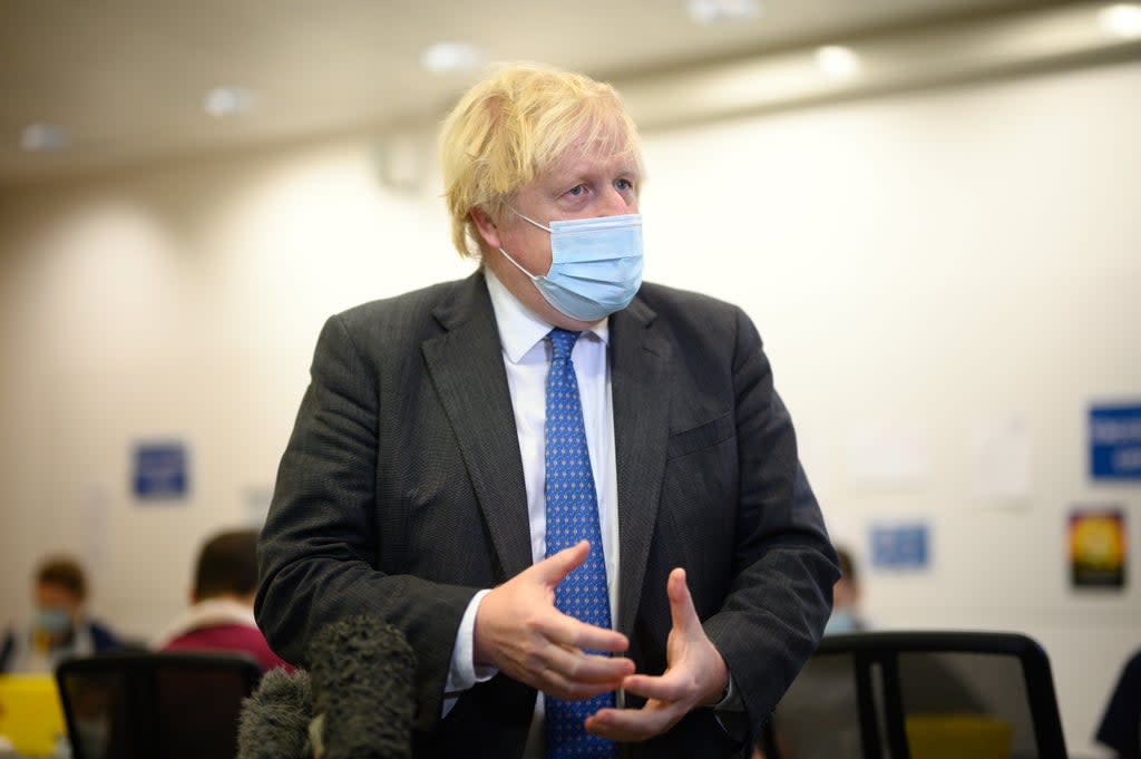 Boris Johnson is being questioned over his Covid-19 strategy (Leon Neal/PA) (PA Wire)