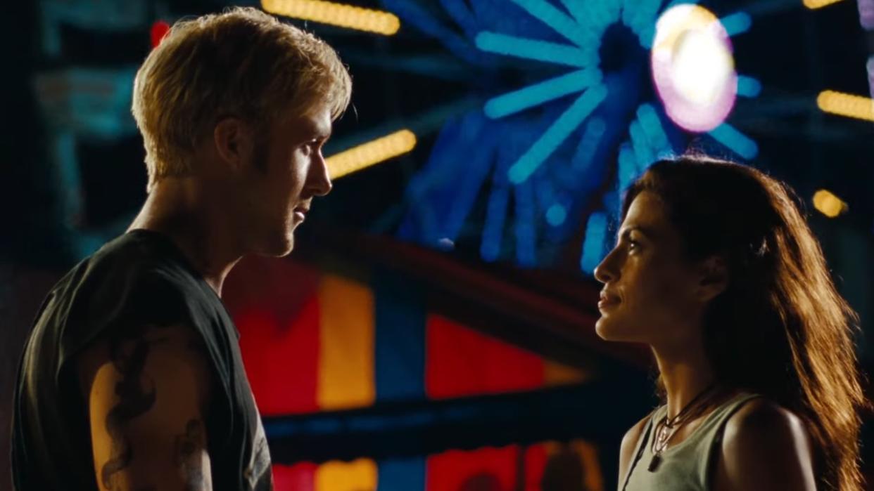  Ryan Gosling and Eva Mendes in The Place Beyond the Pine. 