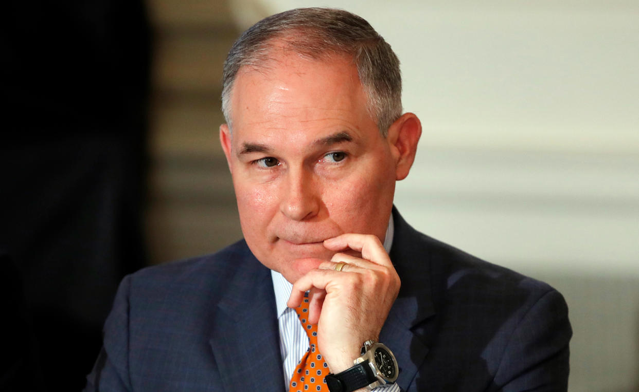 Scott Pruitt - Credit: Carolyn Kaster/AP Images