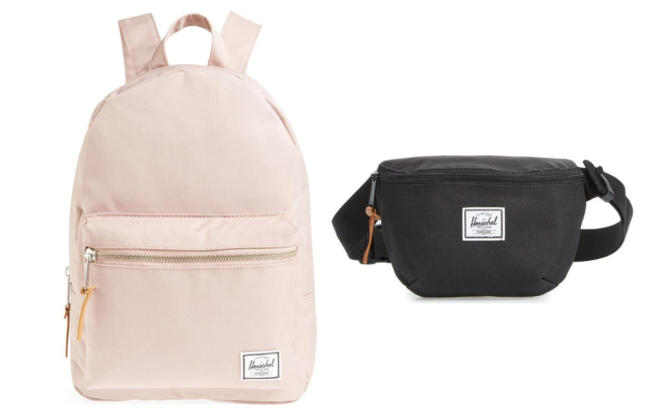 Bring With You: A Backpack or Fanny Pack