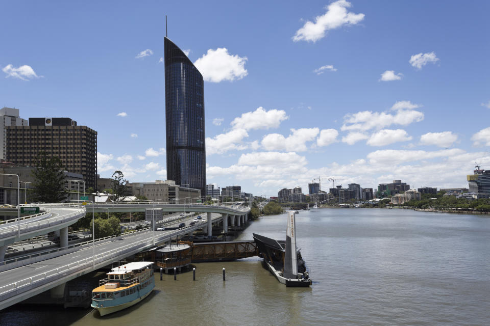 Panoramic view of the modern city of Brisbane, Australia. (Source: Getty)