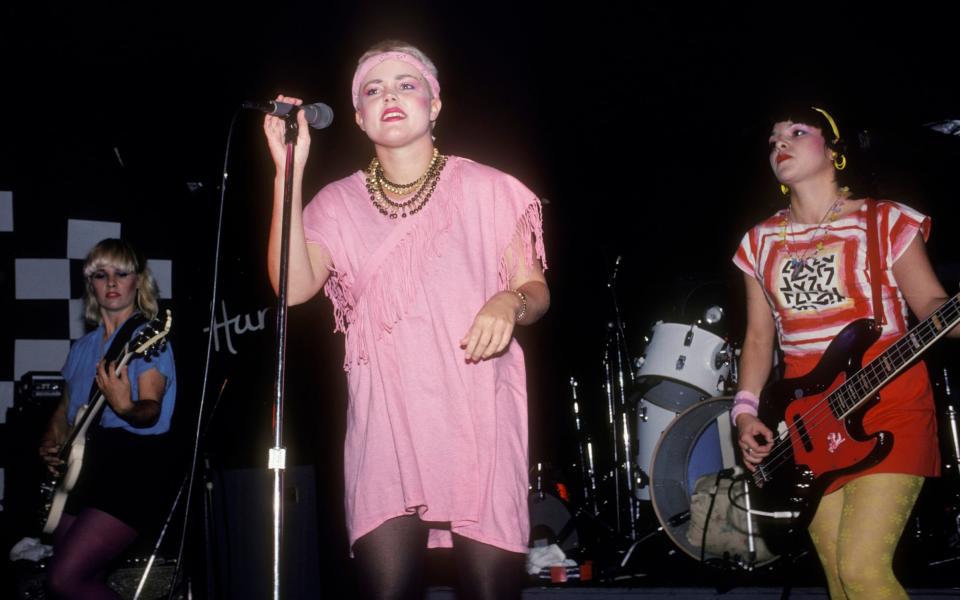 The Go Go’s perform at Hurrahs in New York, 2003 - Redferns
