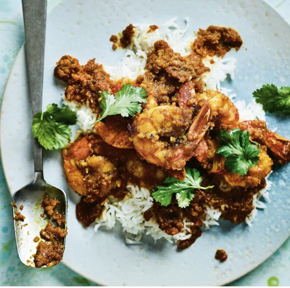 coconut prawn curry