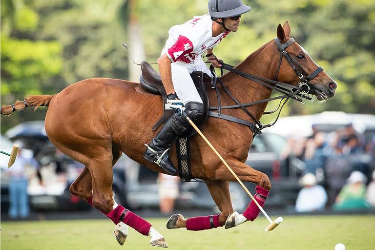 Facundo Pieres, el gran ganador de la temporada del polo en los Estados Unidos