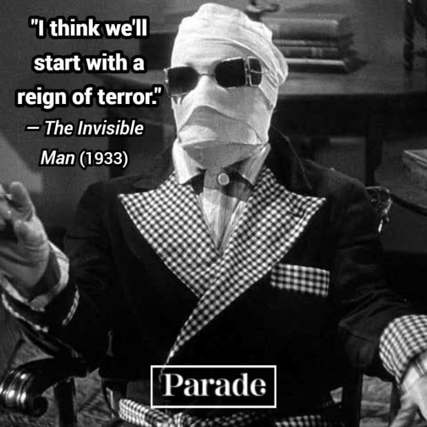 "The Invisible Man" (1933)<p>Universal Pictures/Parade</p>