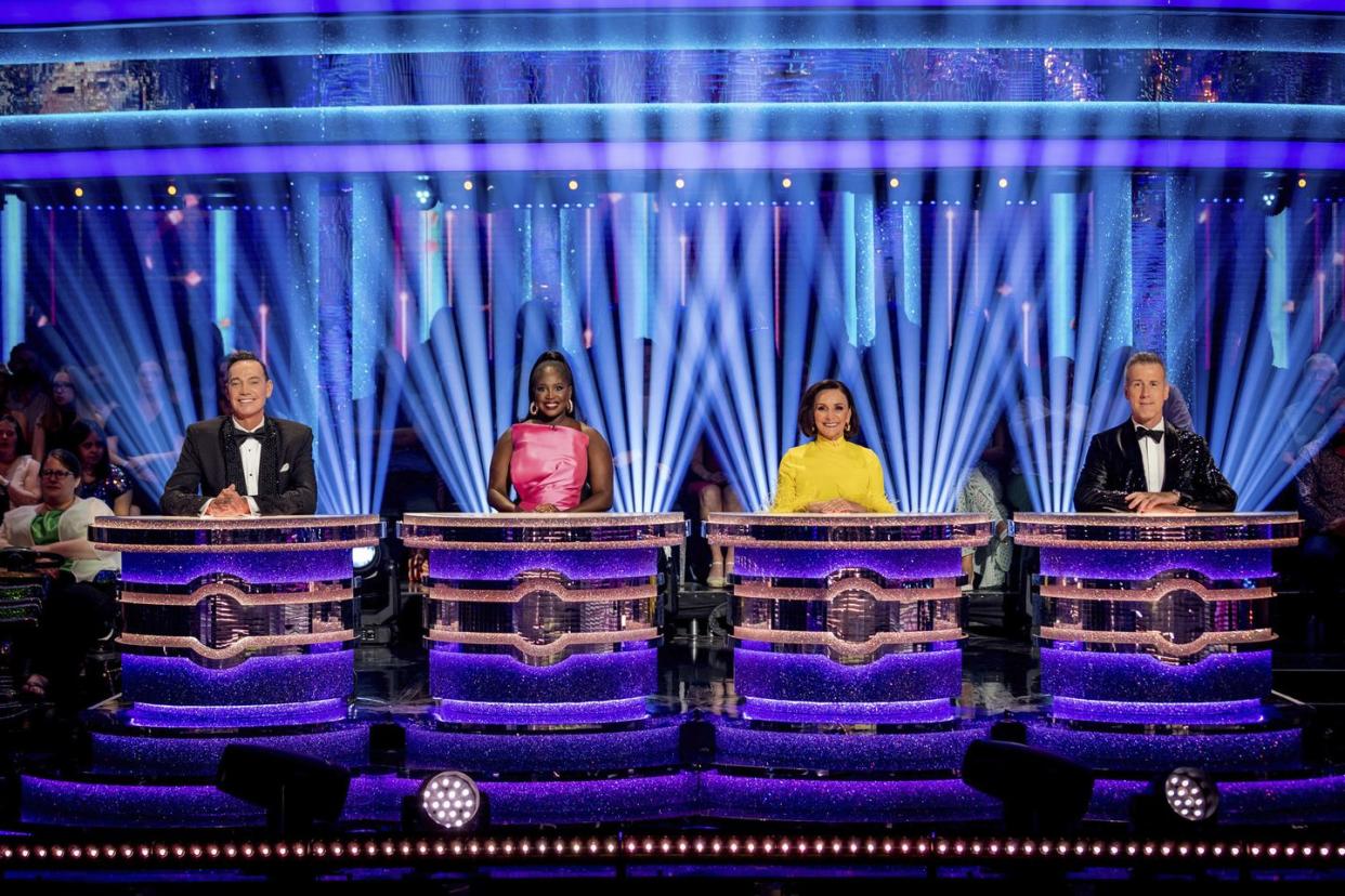 craig revel horwood, motsi mabuse, shirley ballas, anton du beke