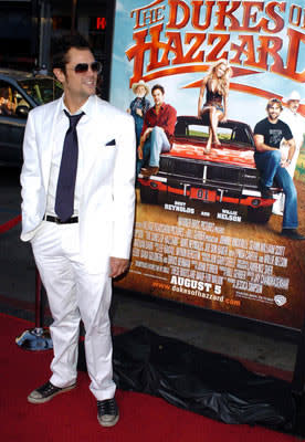  Premiere: <a href="/movie/contributor/1804361376" data-ylk="slk:Johnny Knoxville;elm:context_link;itc:0;sec:content-canvas" class="link ">Johnny Knoxville</a> at the Hollywood premiere of Warner Bros. Pictures' <a href="/movie/1808509770/info" data-ylk="slk:The Dukes of Hazzard;elm:context_link;itc:0;sec:content-canvas" class="link ">The Dukes of Hazzard</a> - 7/28/2005<br>Photo: <a href="http://www.wireimage.com/" rel="nofollow noopener" target="_blank" data-ylk="slk:Steve Granitz, WireImage.com;elm:context_link;itc:0;sec:content-canvas" class="link ">Steve Granitz, WireImage.com</a>