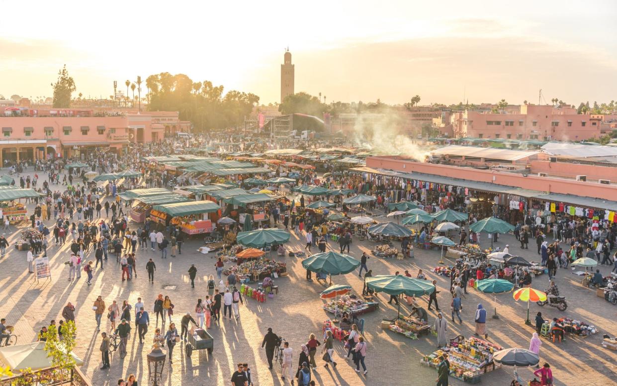 Djemaa el Fna square, Marrakech, Morocco