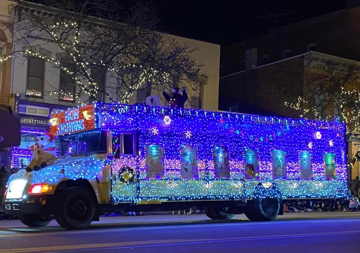 Livingston Educational Service Agency (LESA) received the award for Best Use of Lights during the 39th annual Fantasy of Lights Parade on Nov. 24 in downtown Howell.