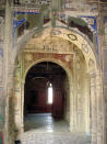 In a double storeyed monument called Pothimala, said to contain the sacred book and Nanak’s own rosary, also sits a fresco feast.