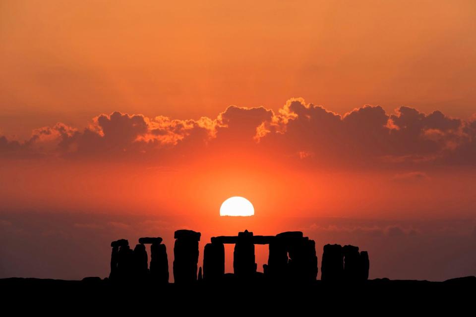 Stonhenge al atardecer