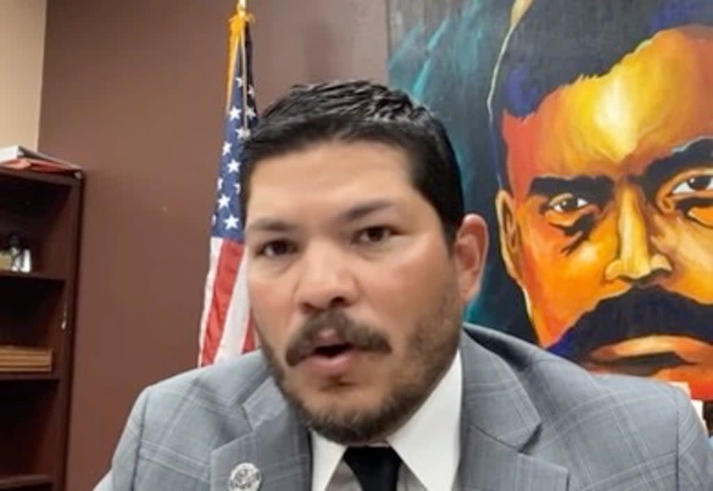 Nueces County District Attorney Mark Gonzalez explains turnaround in Facebook Live on Thursday   (Facebook/Mark Gonazalez)