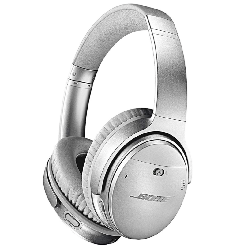 Bose QuietComfort 35 II Wireless Headphones, Silver. (PHOTO: Amazon)