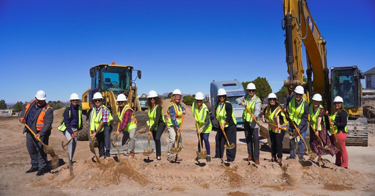 The City of Las Cruces recently broke ground on the Three Sisters Apartments, a 70-unit affordable housing complex, situated at 130 N. Walnut and designed specifically for families with children.