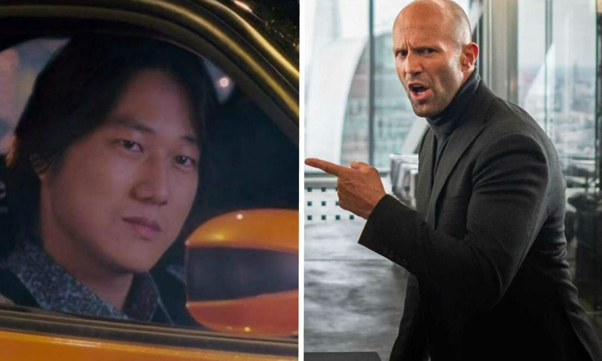 Fast & Furious writer says Han will get justice after Deckard Shaw murdered him (Credit: Universal)