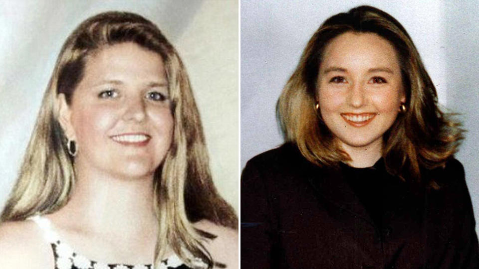 Bradley Robert Edwards was convicted of murdering Ciara Glennon and Jane Rimmer (pictured left) but not of Sarah Spiers (right). Source: AAP