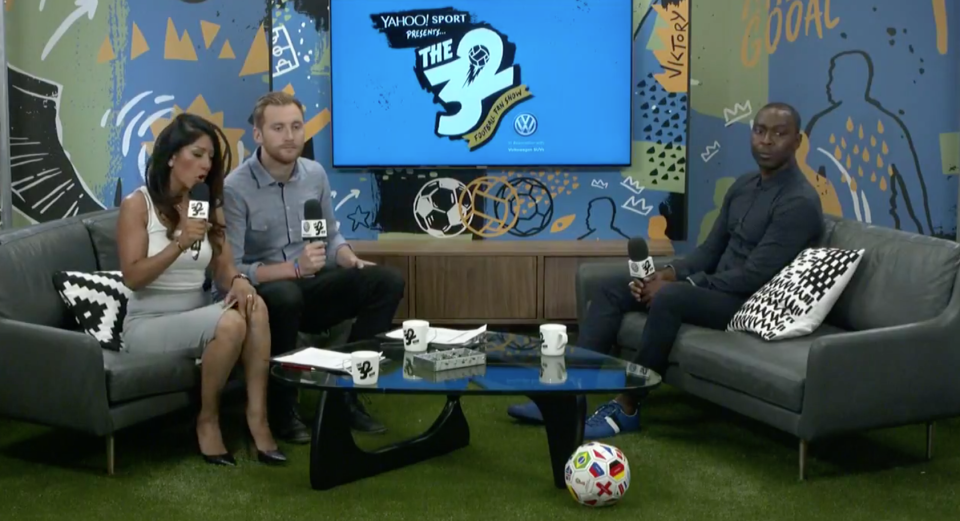 Andrew Cole was giving his view on both Ronaldo and Messi during this morning’s show