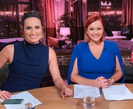 Host Jane Azzopardi (left) will not return, leaving Shelly Horton (right) to anchor solo. Photo: Nine