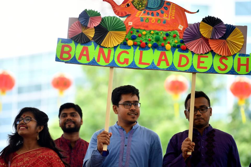 Representing Bangladesh at the Knox Asian Festival on Sunday, August 25, 2019 at World's Fair Park.