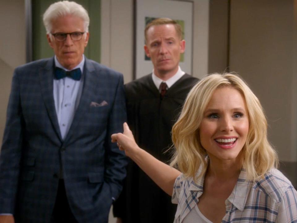 The Good Place Eleanor Michael Finale season one