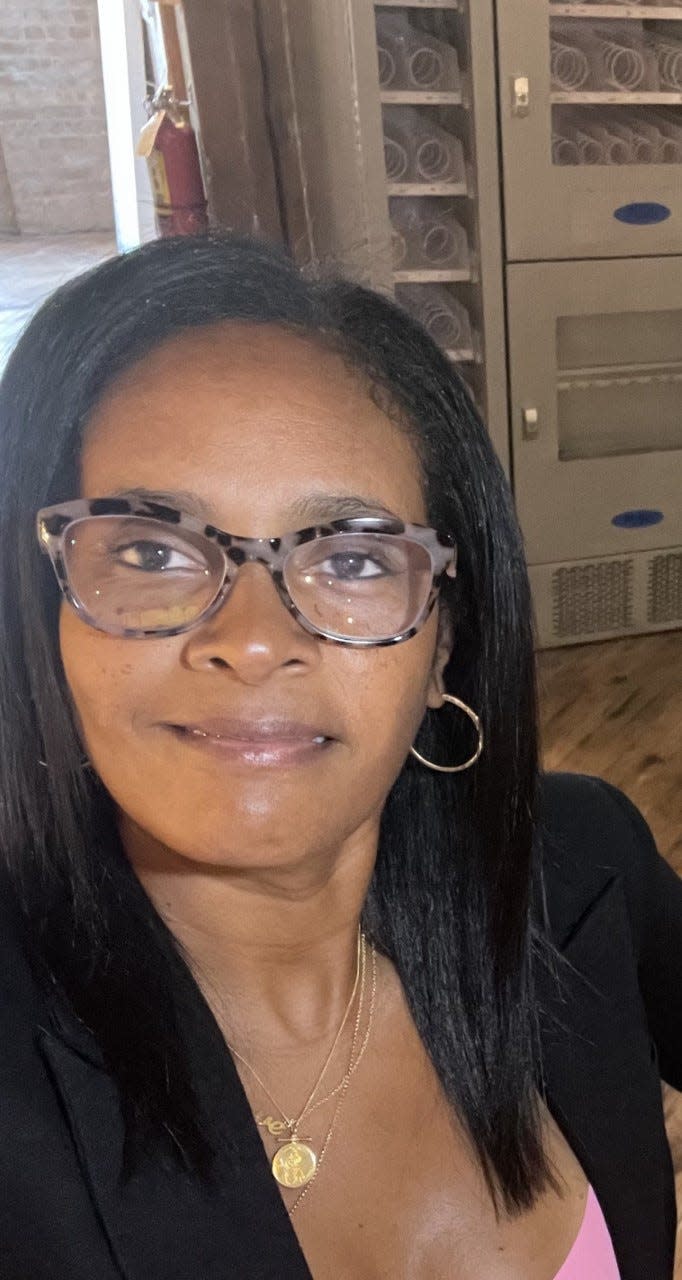 Jamilah Dorsey, a calculus teacher at Evanston Township High School in Evanston, Ill., leads a special section of upper-level math classes exclusively for Black students.