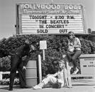 <p>Another hot ticket in 1964 was to see The Beatles perform live at the Hollywood Bowl. Weren't alive to see it? You can purchase their album with recordings from the show on <a href="https://www.amazon.com/Live-At-Hollywood-Bowl-Beatles/dp/B01IO7OHTU?tag=syn-yahoo-20&ascsubtag=%5Bartid%7C10063.g.35661651%5Bsrc%7Cyahoo-us" rel="nofollow noopener" target="_blank" data-ylk="slk:Amazon;elm:context_link;itc:0;sec:content-canvas" class="link ">Amazon</a>. </p>