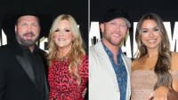 Academy Country Music Awards ACM 2023 - Hottest Couples - 676 Garth Brooks and Trisha Yearwood, Cole Swindell and Courtney Little.