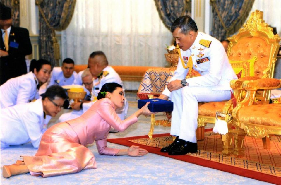Thailand King and Queen Have Coronation Ceremony