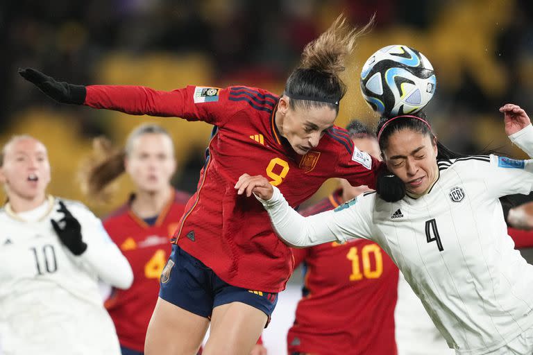 España le ganó a Costa Rica 3 a 0 en su debut en la Copa del Mundo femenina 2023