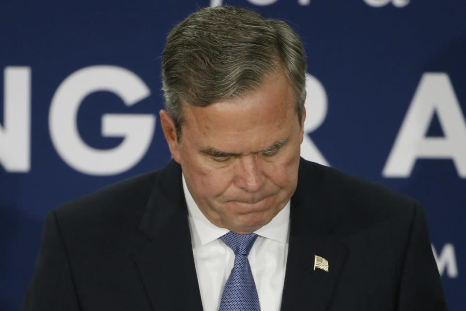 Jeb bows out