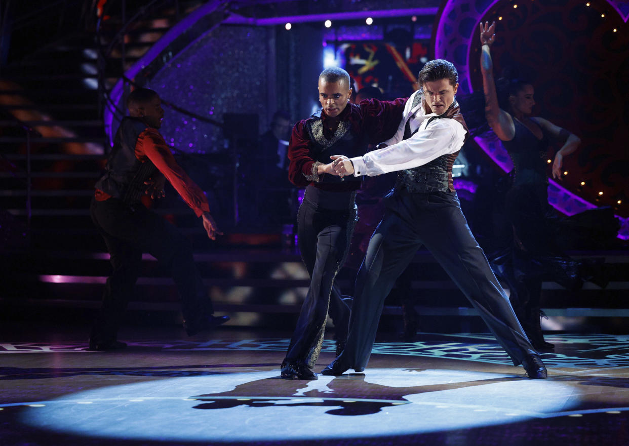 Strictly's Layton Williams and Nikita Kuzmin got the perfect 40 (BBC)