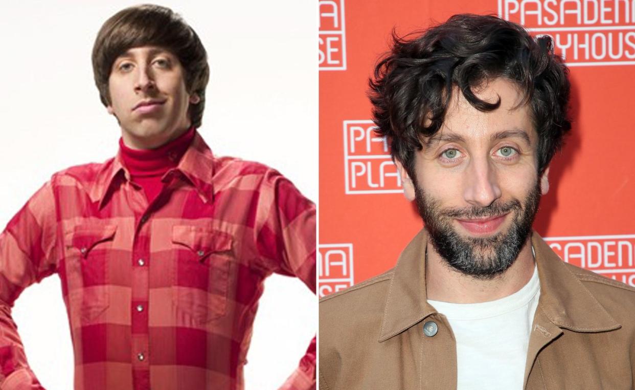 Simon Helberg, The Big Bang Theory, then and now