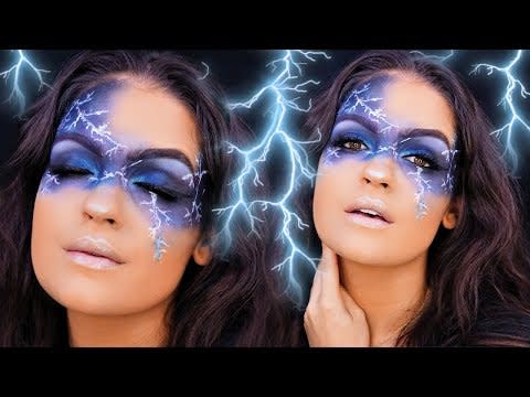 35) Lightning Makeup Tutorial