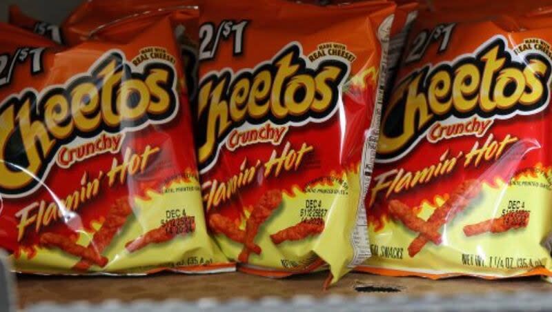 “Flamin’ Hot Cheetos are seen in this undated file photo.