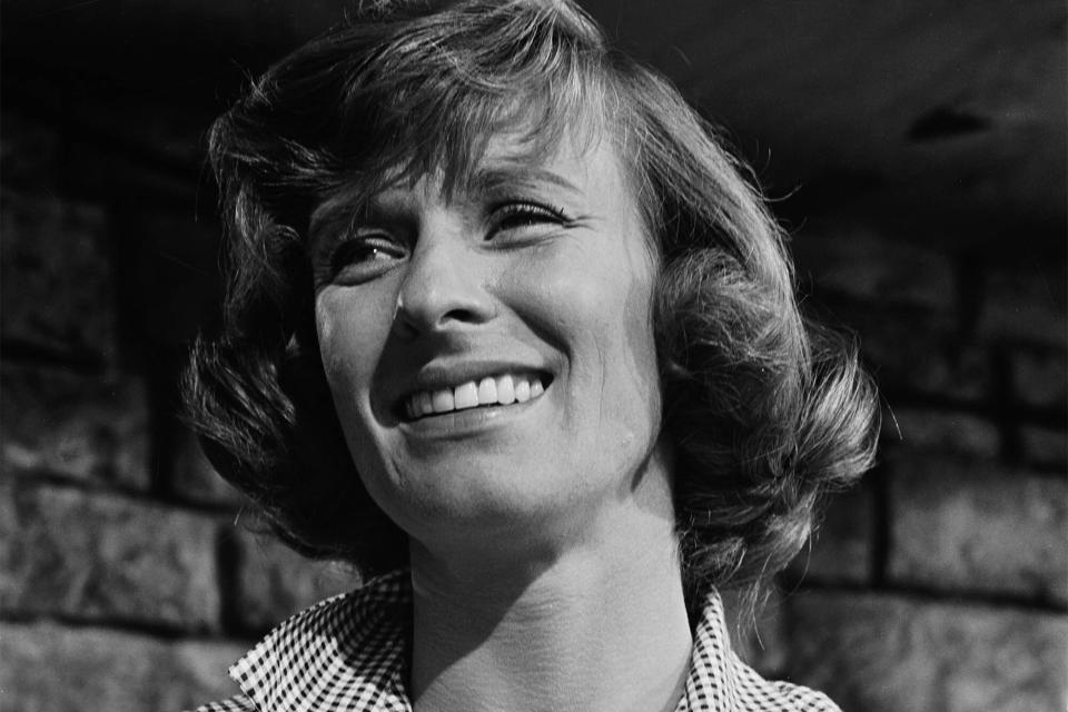 American actress Cloris Leachman on an episode of the television show 'The Twilight Zone' entitled 'It's a Good Life' (directed by James Sheldon), Culver City, California, May 10, 1961. The episode was originally broadcast on November 3, 1961. (Photo by CBS Photo Archive/Getty Images)