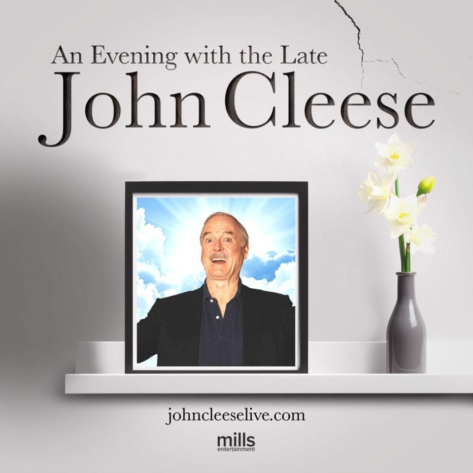 The star of "An Evening With The Late John Cleese" tells us what to expect from his new comedy show.