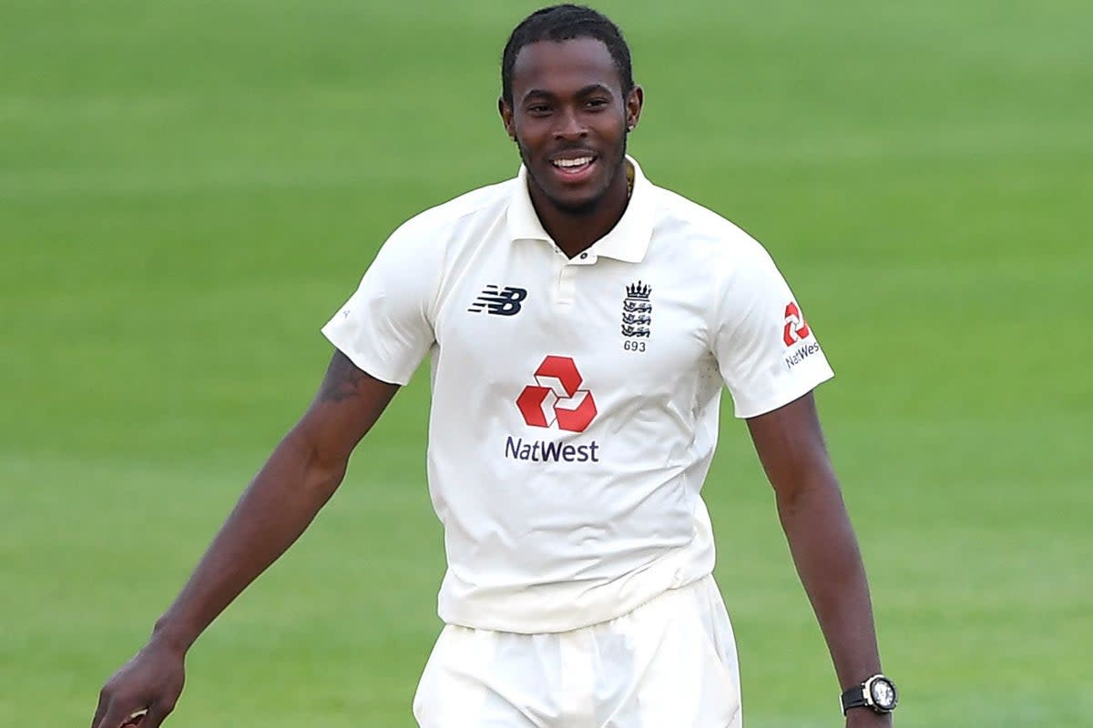 Jofra Archer was back on England duty in Abu Dhabi (Mike Hewitt/PA) (PA Archive)
